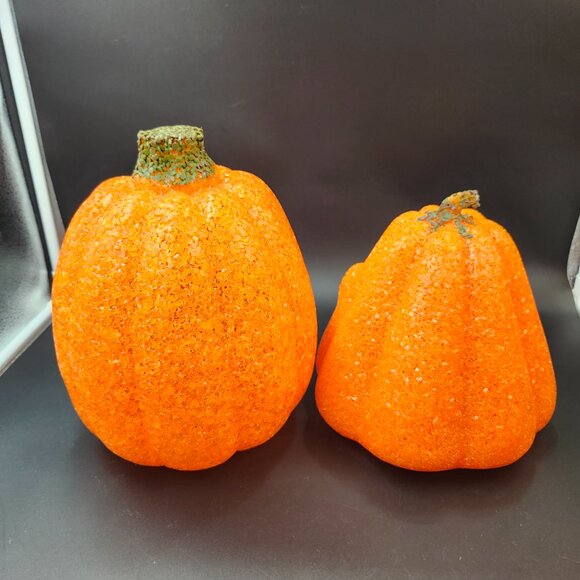 Halloween Popcorn Jelly Plastic LED Jack O Lanterns - Picture 6 of 8